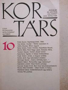 Baka István - Kortárs 1986. október [antikvár]