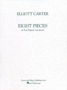 CARTER, ELLIOTT - EIGHT PIECES FOR FOUR TIMPANI