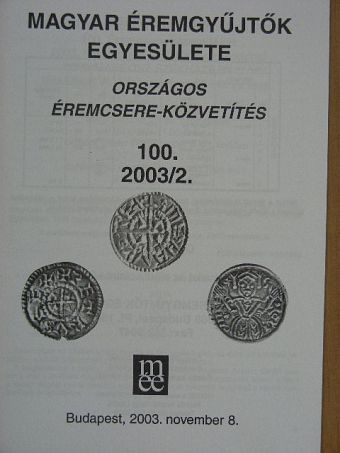 Országos éremcsere-közvetítés 2003/2. [antikvár]