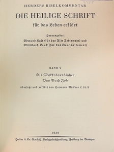 Die Heilige Schrift für das Leben erklärt V. (Gótbetűs) [antikvár]
