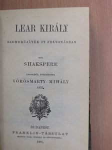 Shakspere - Lear király/Hamlet, dán királyfi [antikvár]