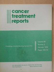 A. H. Gerulath - Cancer Treatment Reports February 1976 [antikvár]