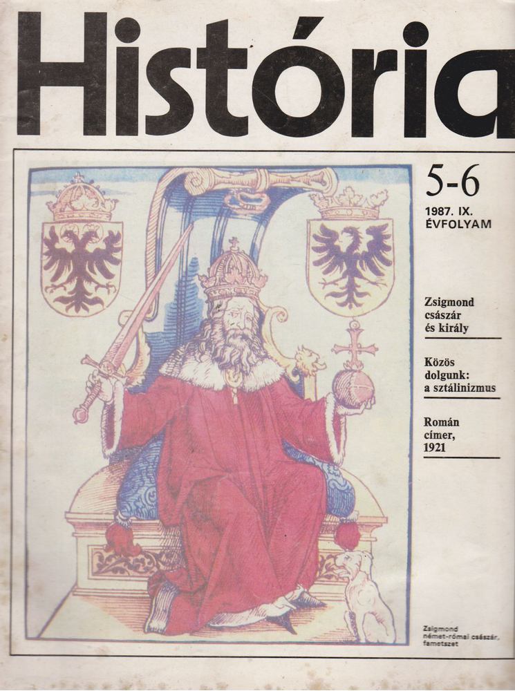 Glatz Ferenc - História 1987/5-6 [antikvár]