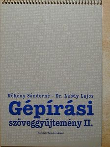 Dr. Lábdy Lajos - Gépírási szöveggyűjtemény II. [antikvár]