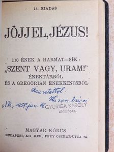 Jöjj el, Jézus! [antikvár]