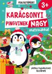Karácsonyi pingvinek nagy matricával 3+