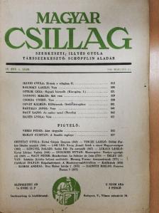 Bartalis János - Magyar Csillag 1944. március 15. [antikvár]