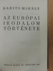 Babits Mihály - Az európai irodalom története [antikvár]