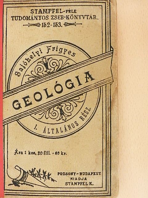 Sajóhelyi Frigyes - Geológia I. [antikvár]
