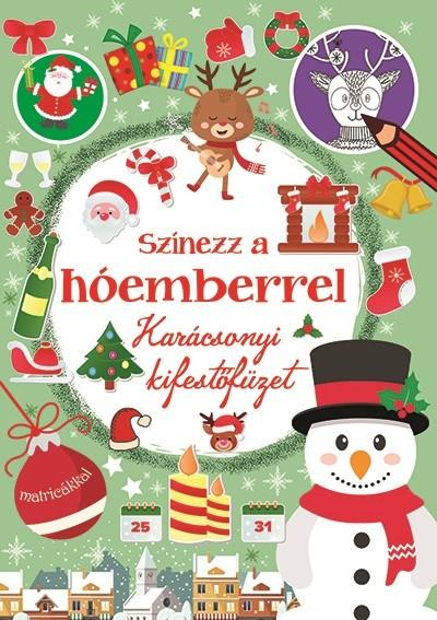- - Színezz a hóemberrel