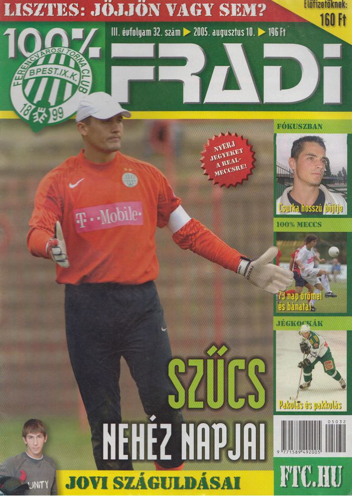 Mokány Lajos - 100% Fradi III. évf. 32. szám [antikvár]