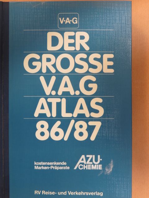 Der Grosse V. A. G Atlas 86/87 [antikvár]