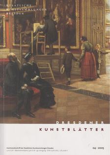 Karin Perssen - Dresdener Kunstblätter 2005.04. [antikvár]