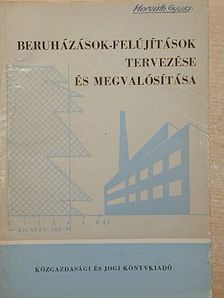 Dr. Szlatényi Ernő - Beruházások-felújítások tervezése és megvalósítása [antikvár]