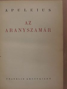 Apuleius - Az aranyszamár [antikvár]