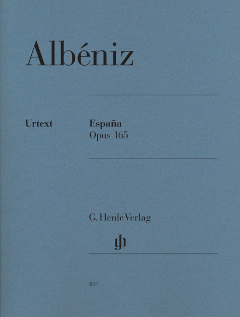 ALBÉNIZ - ESPANA OP.165 FÜR KLAVIER URTEXT (MÜLLEMANN/KOENEN)