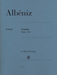 ALBÉNIZ - ESPANA OP.165 FÜR KLAVIER URTEXT (MÜLLEMANN/KOENEN)