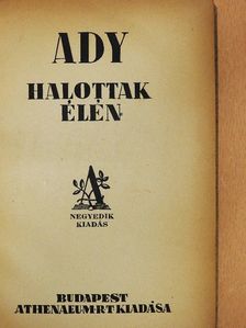 Ady Endre - Halottak élén [antikvár]