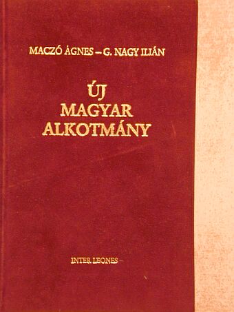 G. Nagy Ilián - Új magyar alkotmány [antikvár]
