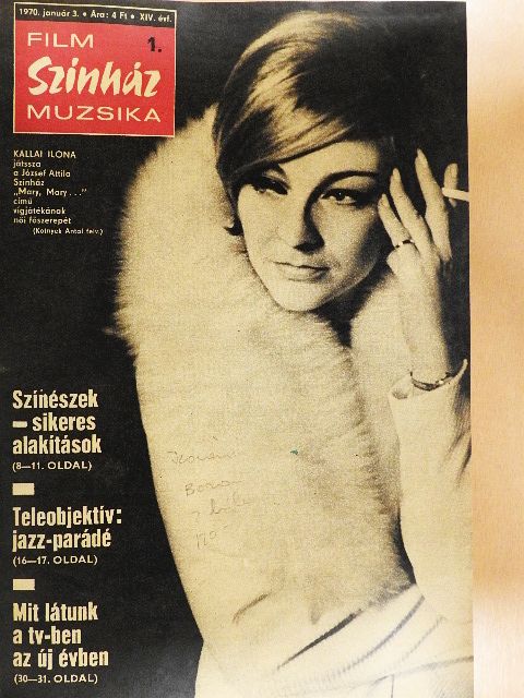 Barta András - Film-Színház-Muzsika 1970. január-június (fél évfolyam) [antikvár]