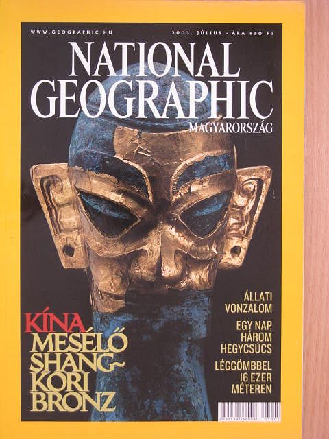 Auguste Piccard - National Geographic Magyarország 2003. július [antikvár]