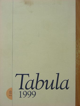 Erdei Katalin - Tabula 1999 [antikvár]