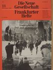 Christian Fenner - Die Neue Gesellschaft/Frankfurter Hefte 1989/11. [antikvár]