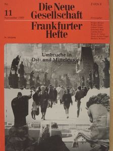 Christian Fenner - Die Neue Gesellschaft/Frankfurter Hefte 1989/11. [antikvár]