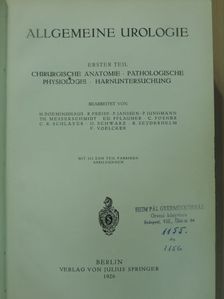 C. Posner - Allgemeine Urologie I-II. [antikvár]