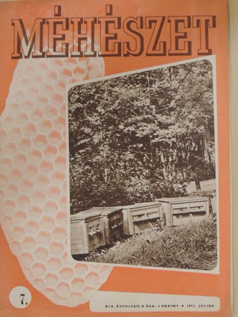 Dr. Buza László - Méhészet 1971. július [antikvár]