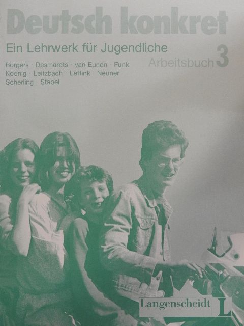 Gerd Neuner - Deutsch konkret - Arbeitsbuch 3. [antikvár]