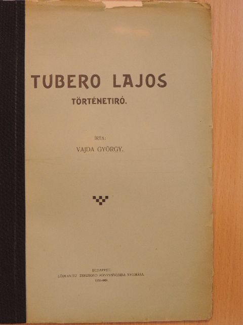 Vajda György - Tubero Lajos [antikvár]