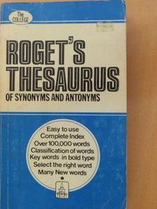 John Lewis Roget - Roget's Thesaurus of Synonyms & Antonyms [antikvár]