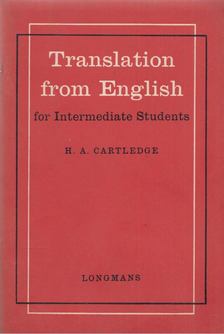 H. A. Cartledge - Translation from English [antikvár]