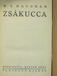 W. S. Maugham - Zsákucca [antikvár]