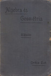 GRÉSZ LEÓ - Algebra és geométria [antikvár]