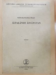 Szádeczky-Kardoss Elemér - Általános ásványtan [antikvár]
