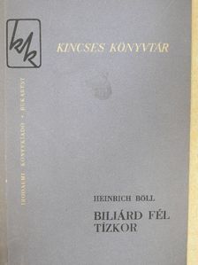 Heinrich Böll - Biliárd fél tízkor [antikvár]