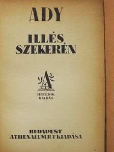 Ady Endre - Illés szekerén [antikvár]
