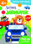 Színes járművek 140 db matricával