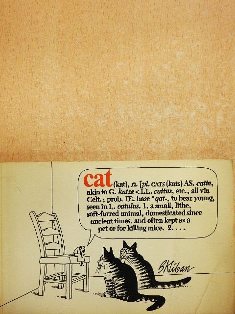 B. Kliban - Cat [antikvár]