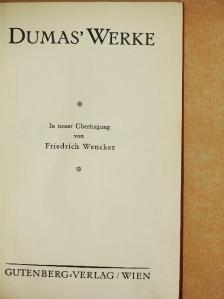 Alexandre Dumas - Dumas' Werke 7. [antikvár]