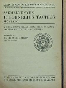 P. Cornelius Tacitus - Szemelvények P. Cornelius Tacitus műveiből [antikvár]