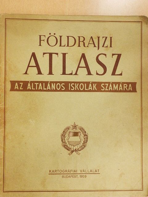 Földrajzi atlasz [antikvár]