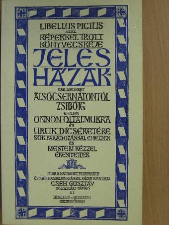 Jékely Zsombor - Jeles házak [antikvár]