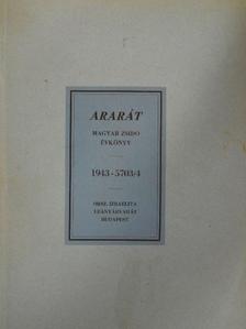 Berend László - Ararát - Magyar zsidó évkönyv az 1943. évre [antikvár]