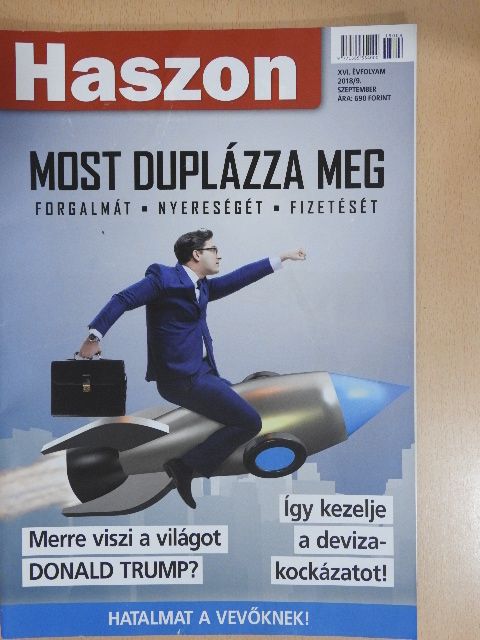 Haszon 2018. szeptember [antikvár]