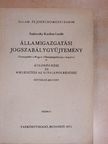 Szádeczky-Kardoss Lajos - Államigazgatási jogszabálygyűjtemény II. [antikvár]