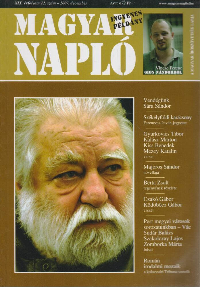Oláh János - Magyar Napló XIX. évf. 12. szám [antikvár]