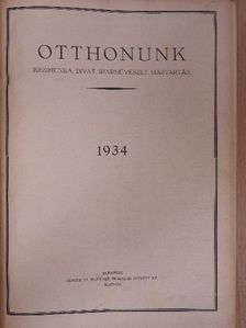 Benedek Rózsi - Otthonunk 1934-1935. (nem teljes évfolyam) [antikvár]